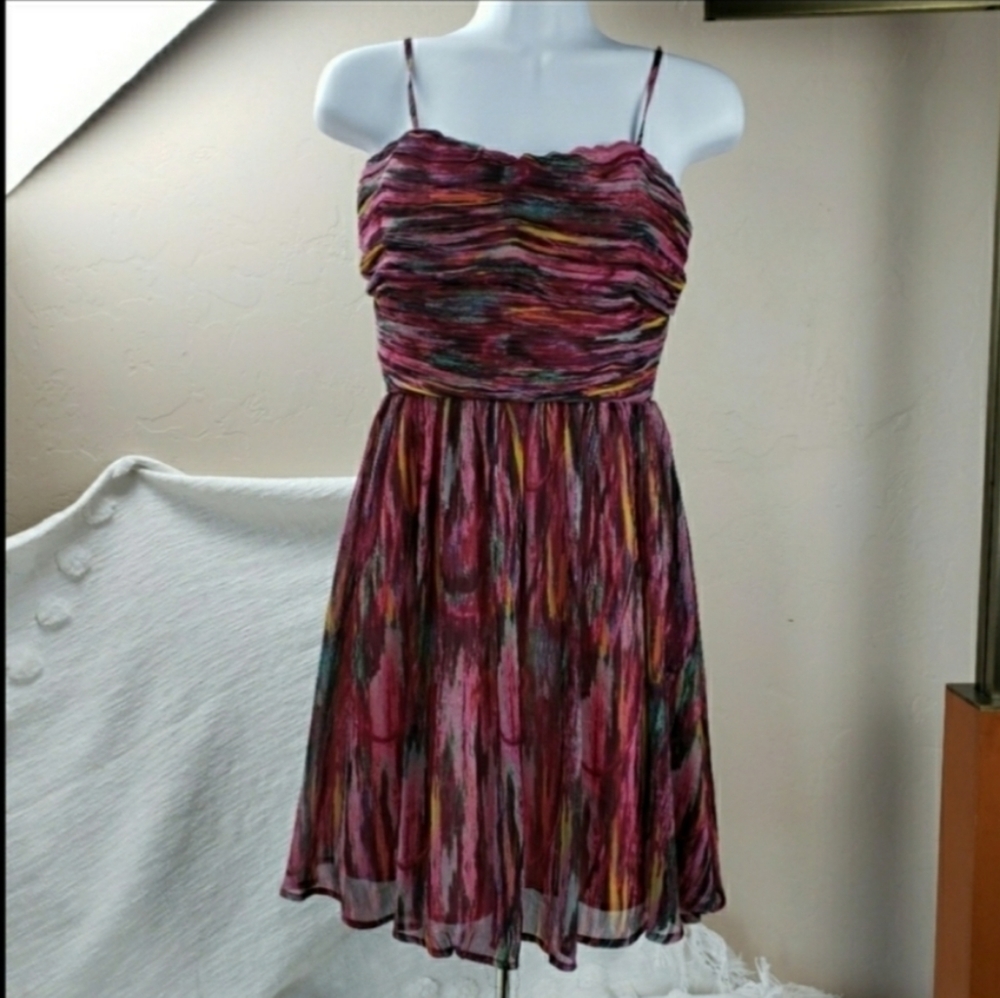 Jack Pink Yellow Green Blue  Dress